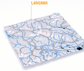 3d view of Làng Hán