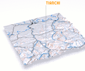 3d view of Tianchi