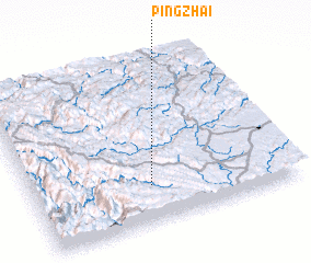 3d view of Pingzhai