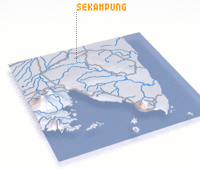 3d view of Sekampung