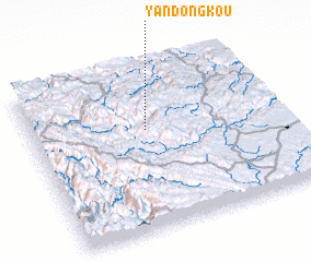 3d view of Yandongkou