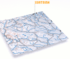 3d view of Xóm Trình