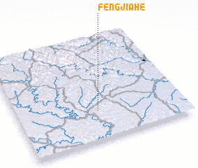 3d view of Fengjiahe