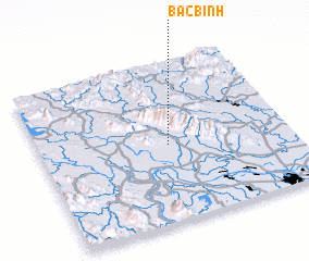 3d view of Bắc Bình