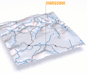 3d view of Xiangshui