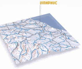 3d view of Vĩnh Phúc