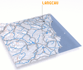 3d view of Làng Cầu