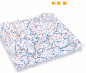 3d view of Bản Giap