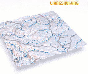 3d view of Liangshuijing