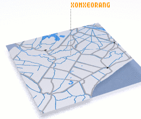 3d view of Xóm Xẻo Ràng