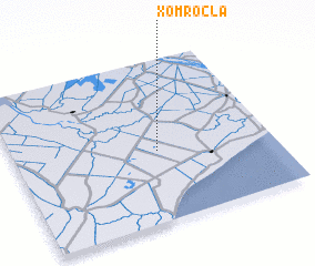 3d view of Xóm Rộc Lá