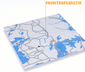 3d view of Phumĭ Trâpeăng Tim