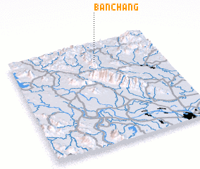 3d view of Bản Chang