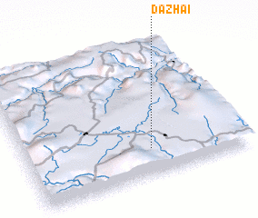 3d view of Dazhai