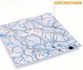 3d view of Xóm Chua Thanh