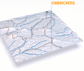 3d view of Xiabaicheng