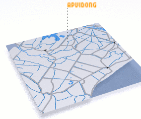 3d view of Ấp Vị Ðông