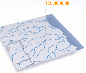 3d view of Telukdalam