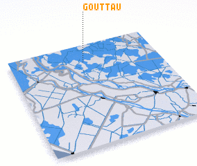 3d view of Gò Út Tấu