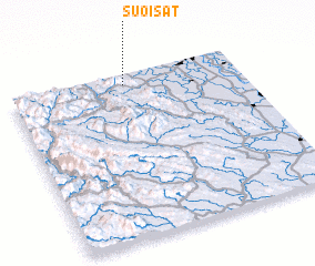 3d view of Suối Sàt