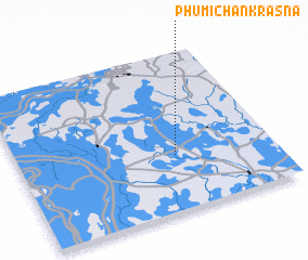 3d view of Phumĭ Chăn Krâsna