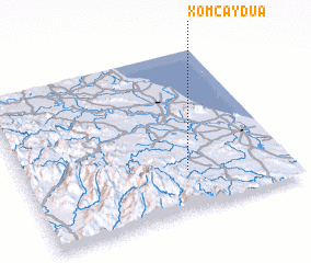 3d view of Xóm Cây Dừa