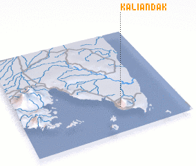 3d view of Kaliandak