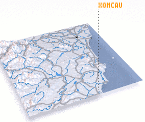 3d view of Xóm Cầu