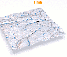 3d view of Weinan