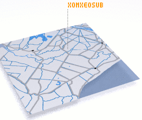 3d view of Xóm Xẻo Su (1)