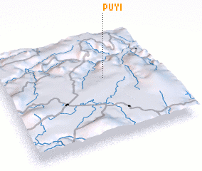 3d view of Puyi