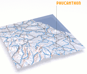 3d view of Phúc Âm Thôn