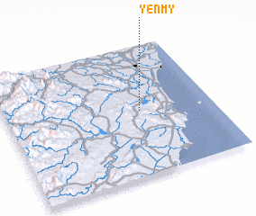 3d view of Yên Mỹ