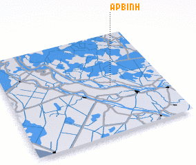 3d view of Ấp Bình