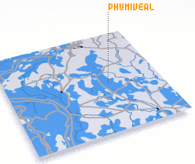 3d view of Phumĭ Véal