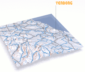 3d view of Yên Ðông