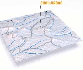 3d view of Zhoujiabao