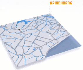 3d view of Ấp Kinh Xáng