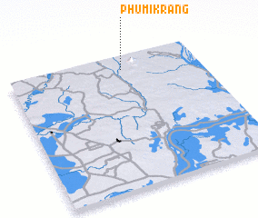 3d view of Phumĭ Krăng