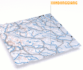 3d view of Xóm Ðồng Giang