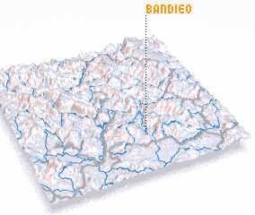 3d view of Bản Dieo