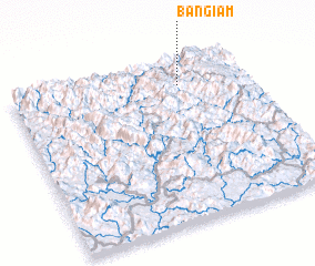 3d view of Bản Giam