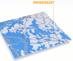 3d view of Phumĭ Prasat