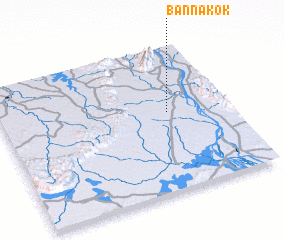 3d view of Ban Nakok