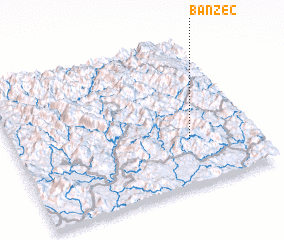 3d view of Bản Zec