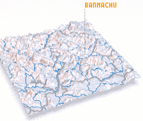 3d view of Bản Ma Chu