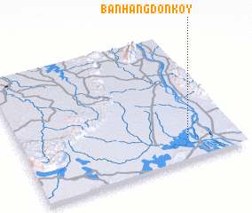 3d view of Ban Hangdonkoy