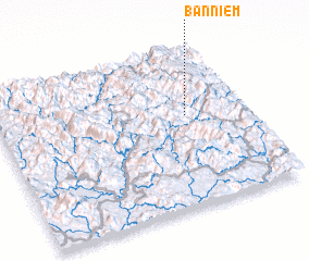 3d view of Bản Niêm