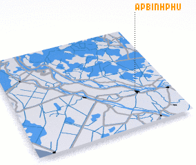 3d view of Ấp Bình Phú