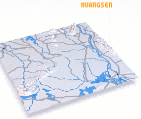 3d view of Muang Sèn